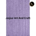 thumbnail image 2 of Jaipur Art And Craft Braided Reversible Indoor Carpet Rectangle Blue Jute Area Rug (5x8 Sq ft), 2 of 6