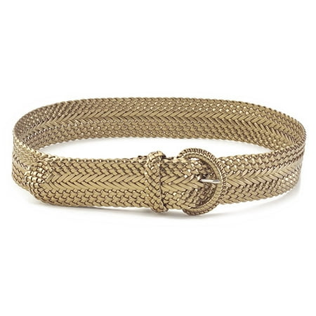 Metallic Braided Belt