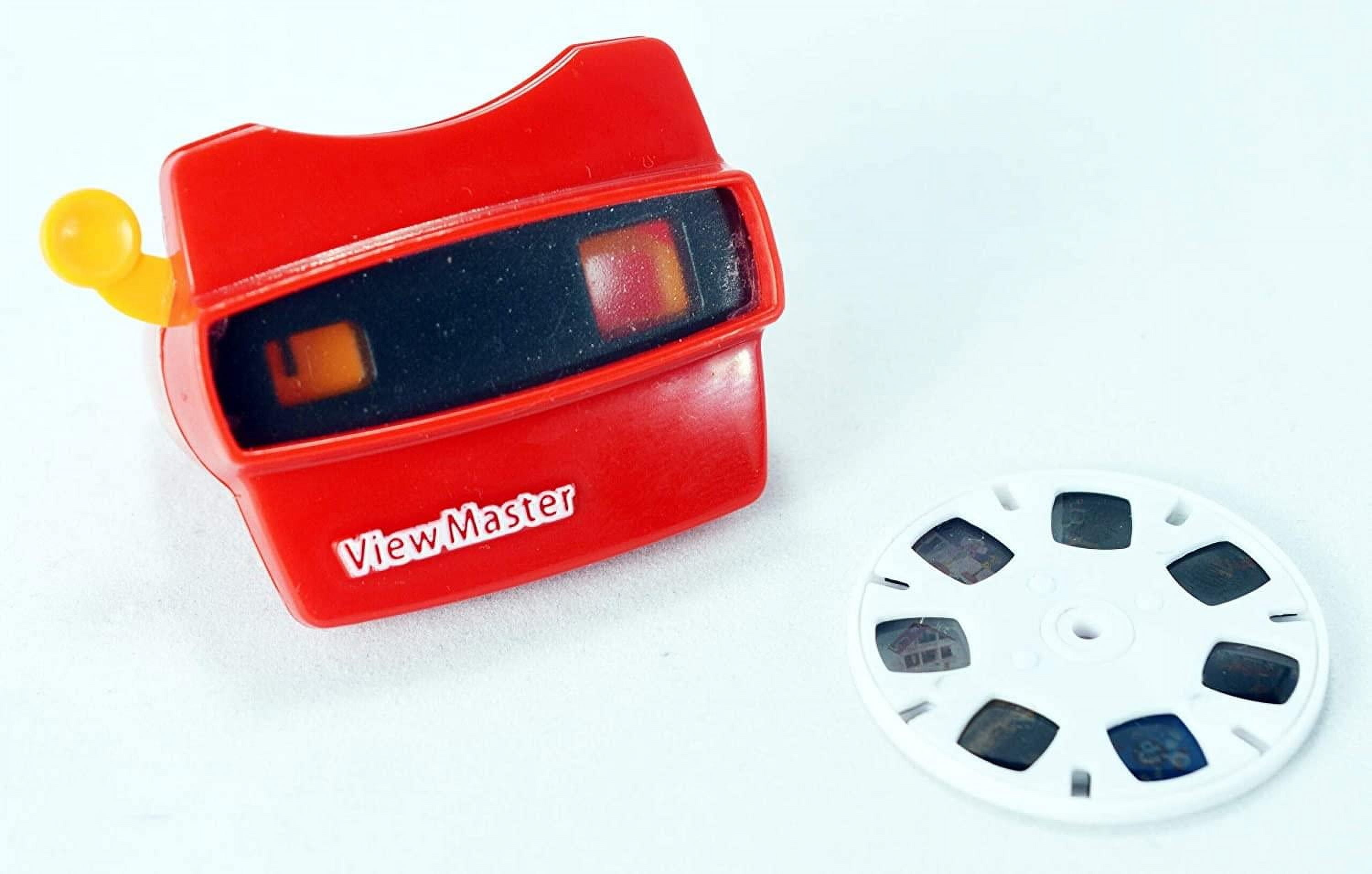World’s Smallest Fisher-Price View-Master, Mini Working Viewfinder with Photo Reel, Fully Functional Collectible Retro Toy, Ages 6+