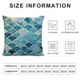 thumbnail image 5 of Throw Pillow Covers Home Decor Geometric Abstract Blue Modern Eastern Abstract Pillow Cases Decorative Outdoor Cushion Couch Sofa Pillowcases, 5 of 5