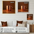 thumbnail image 4 of Designart "Copper Cup Chronicles Of Moscow Mules IV" Drinkware Canvas Prints, 4 of 7