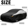 thumbnail image 3 of Elegant Choise For Ford Mustang XXL Full Car Cover Rain Dust Sun UV All Weather Protection, 16.7*6.6*4.9ft, 3 of 10