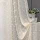 thumbnail image 3 of Nvzi Cortinas opacas ligeras, 140*215 cm, color gris, con perforaciones - 1 pieza, cortinas opacas aislantes de algodón para ventanas, ideales para la decoración del hogar., 3 of 5