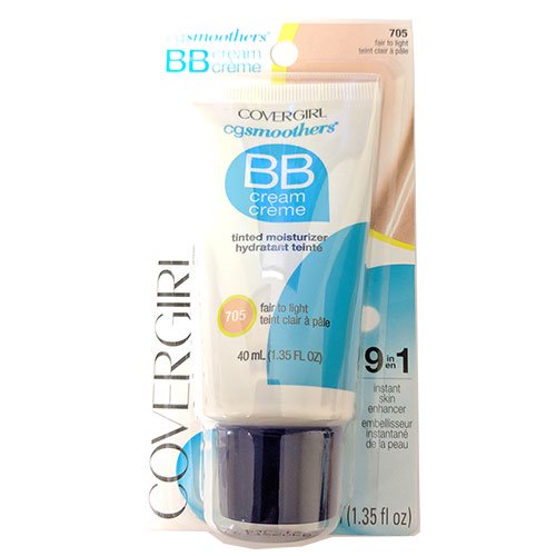 Covergirl Cg Smoothers Bb Cream Tinted Moisturizer 705 Fair To Light 1 35oz 40ml Walmart Com Walmart Com