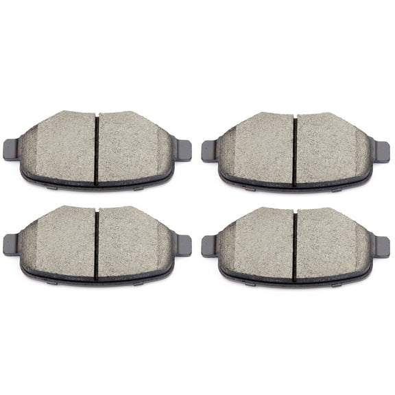 Brake Pads,SCITOO Advantage Automotive Replacement Brake Pads Professional Ceramic Disc brake Kits fit Ford Edge Ford Explorer Ford Flex Ford Taurus,Lincoln MKT Lincoln MKS Lincoln MKX,Rear