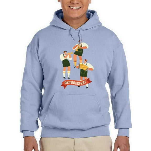 Oktoberfest Party Bavarian Men Hoodie Men -Image by Shutterstock, Male x-Large