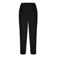 thumbnail image 5 of Sherpa Fleece Lined Sweatpants for Women Fuzzy Plush Padded Pants Winter Thicken Shaggy Jogger Trousers Thermal Pants, 5 of 7