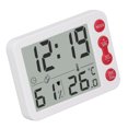 thumbnail image 2 of Medidor Digital De Temperatura Y Humedad, Indicador De Temperatura Configuración De Tiempo Pantalla HD Grande Para Habitaciones De Bebés, 2 of 8