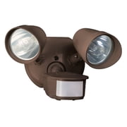 L6010WH White Twin Head Halogen Security Light