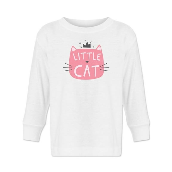 Little Cat Quote Long Sleeve Toddler -Image by Shutterstock, 2 Toddler