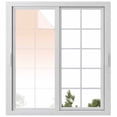 thumbnail image 2 of Pink White Ombre Window Privacy Film, Beige Gradient Color Modern Abstract Art Static Cling UV Sun Blocking Tint Film Heat Control Windows Films for Bedroom Bathroom, Window Stickers 23.6"x59", 2 of 8