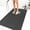 Black, variant on Extra Large Non-Slip Shower Mat, Fast-Dry PVC Bath Stall & Tub Mat, Drain-Hole Design,for Shower Stall Tub for Elderly/Kids,Non Slip Bathroom Safety Accessory,Beige 32"x58"