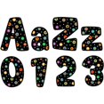 thumbnail image 1 of Trend Enterprises CTP1196 Dots On Black Designer Letters, 1 of 1