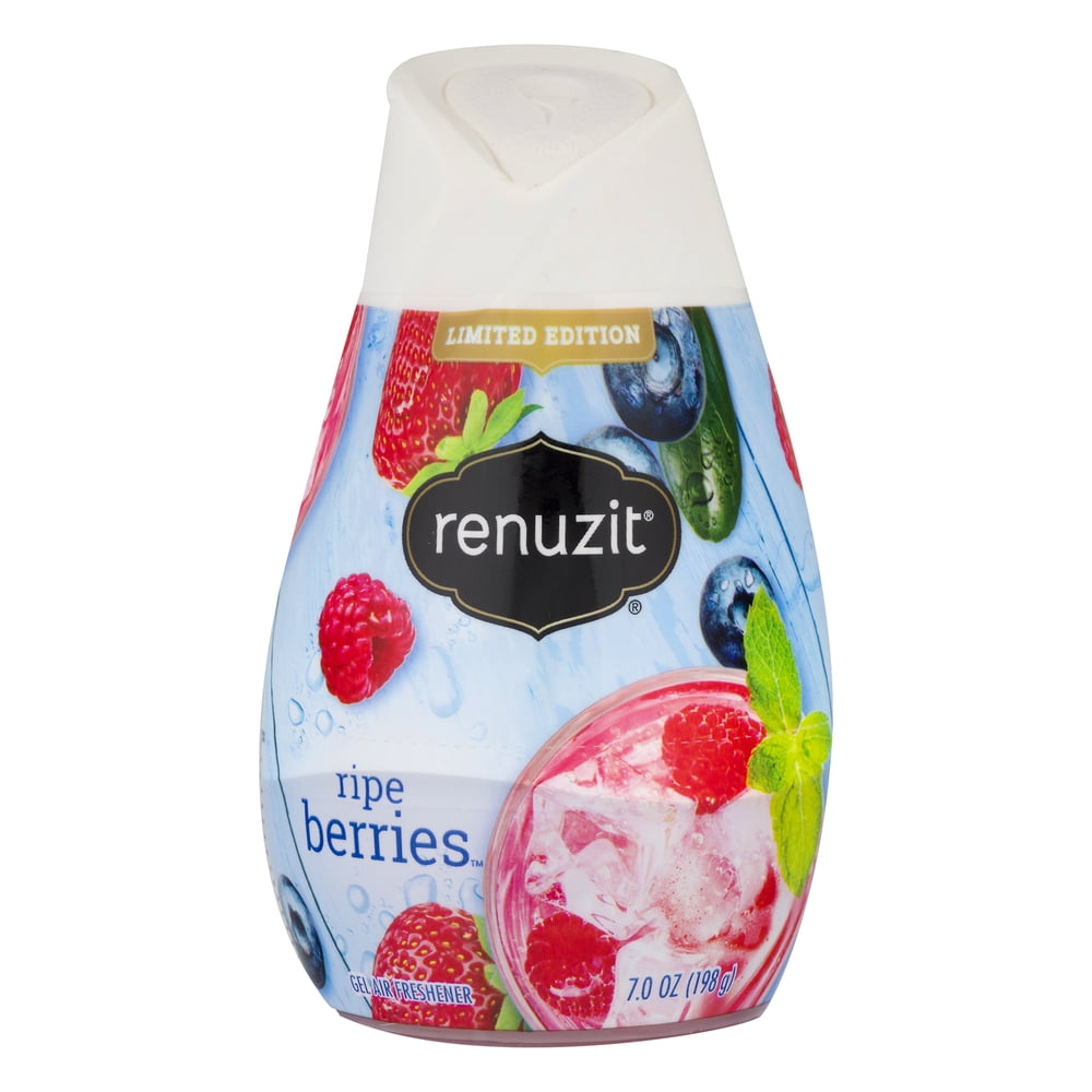 Renuzit Ripe Berries Scented Gel Adjustables Air Freshener, 7 Oz