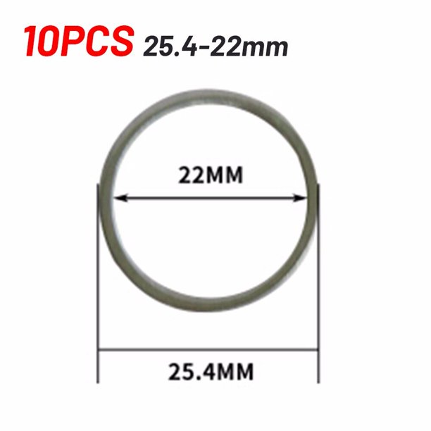 10pc Circular Saw Blade Reducing Rings Conversion Ring Cutting Disc Inner Hole Adapter 16/20/25