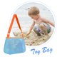 thumbnail image 1 of Bolsa De Juguetes Bolsa de playa Malla Estilo Ins lindo Recolección manual para exteriores Azul Ndcxsfigh libre de BPA, 1 of 3