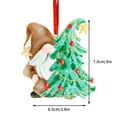 thumbnail image 3 of YOHAVEN Santa Claus Night Light Ornament, Resin Holiday Table Lamp for Christmas Bedroom Kitchen Office, Festive Night Decoration Seasonal Gift Accent, 3 of 3