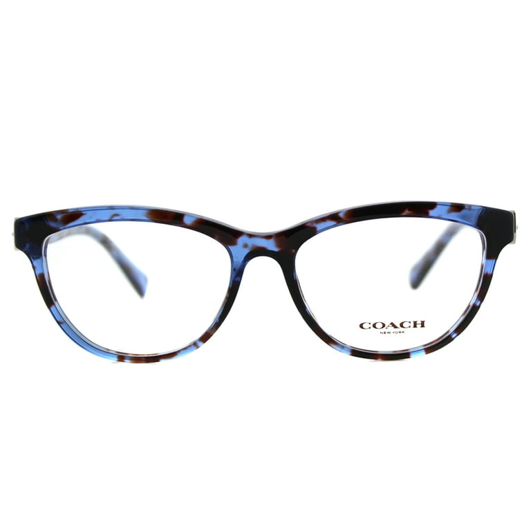 Coach blue hotsell tortoise shell glasses