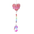 thumbnail image 1 of DIY 5D Diamond Painting Rainbow Maker Wind Chime Light Catcher (Amor) Tmvgtek Oficina Multiescena Multifunción, 1 of 9