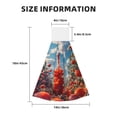 thumbnail image 3 of Zufioo Tomato Field Bottle Print Coral Fleece Velcro Hand Towel, Hangable Absorbent Hand Towel, Suitable for Kitchen, Bathroom Household Items, 3 of 7