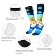 thumbnail image 4 of Saiise Bluey Funny Socks Men Women Boys Kids Adults Novelty Graphic Crew Tube Socks Crazy Design Casual Dress Socks for Sports,Running,Travel, 4 of 7