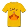 thumbnail image 7 of What's Up (ThanksGiving Turkey) - Kids' Premium T-Shirt, 7 of 7