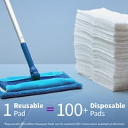 Rejuvenate Microfiber Sweeper Pads Fit Swiffer Sweeper Mops, 2 Count