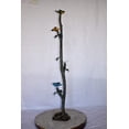 thumbnail image 4 of Nifao Four Butterflies on A Tree Branch Bronze Statue – Outdoor Garden Decor Sculpture, 7"L x 9"W x 50"H, 4 of 10