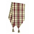 thumbnail image 1 of 13 x 54 in. Ribbed Table Runner with Tassels, Alaska, 1 of 1