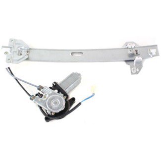 Go-Parts OE Replacement for 1988 - 1991 Honda Civic Power Window Regulator  with Motor - Rear, Left (Driver) 72750-SH4-S01 HO1550117 Replacement For 