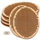 thumbnail image 1 of 5 chips redondos de punto de cruz hechos a mano, chips de madera para punto de cruz, colgantes de chips de punto de cruz., 1 of 8