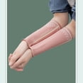 thumbnail image 4 of Vogacara 1 par de muñequeras de voleibol ejercicio portátil lavable Protector de antebrazo compresión manga transpirable equipo deportivo Protección de la piel L Vogacara CE015091-02, 4 of 6