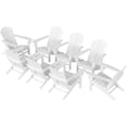 thumbnail image 3 of Portside Classic Outdoor Adirondack Chairs (Set of 8), 3 of 9