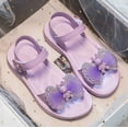 thumbnail image 5 of TAIAOJING Toddler Girls Sandals Breathable Lightweight Casual Outdoor School Shoes For Kids Age 4 12 Comfortable Summer Footwear For Daily Wear And Play Lovely 4-4.5Y, 5 of 7