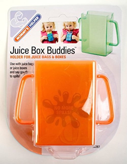 Mommys Helper Juice Box Buddies Holder for Juice Bags and Boxes