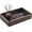 Gray, variant on ABCISI Leather Valet Tray, Modern Design Organizer Tray for Nightstand Desk, Trinket Dish Storage Key Bowl Decorative Trays for Perfume Phone Wallet Jewelry Watch, Bathroom Bedroom Vanity Tray, Grey