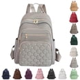 thumbnail image 2 of Weebloom School Backpack For Kids Girls Outdoor Travel Bag Leisure Backpack Bookbag High School College Grey, 2 of 9