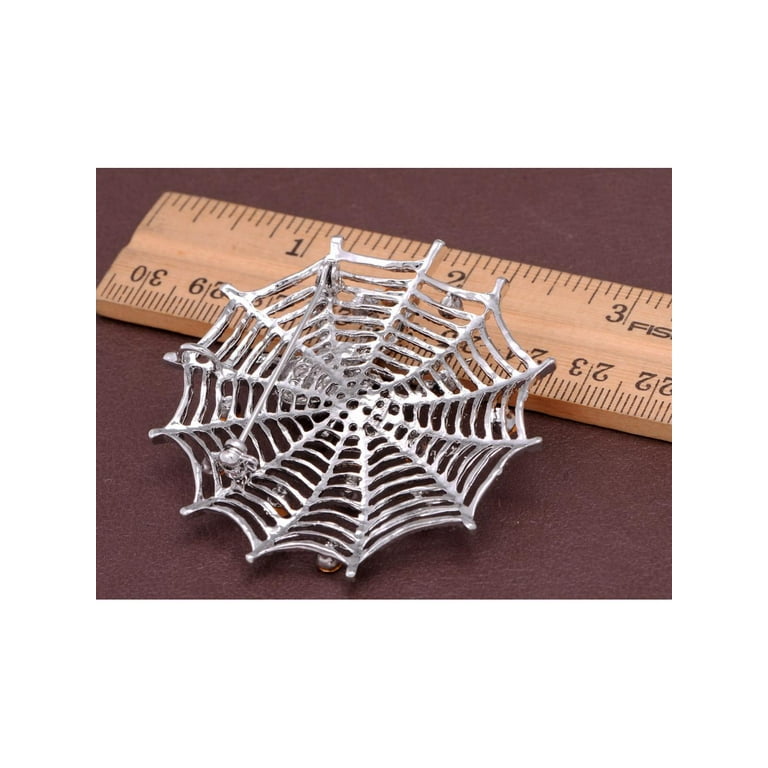 Feinuhan Vintage Inspired Halloween Spider Jewelry Pin Brooch