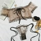 thumbnail image 2 of Ropa interior sexy, tentación de malla sexy, bikini dividido encantador con estampado de seis puntos, 2 of 6