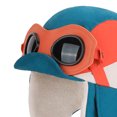 thumbnail image 7 of Karoyedx Scarf Winter Outdoor Fleece Lined Warm Hat For Boys And Girls With Ear Goggles Integrated Hat Navy Size,One Size, 7 of 7