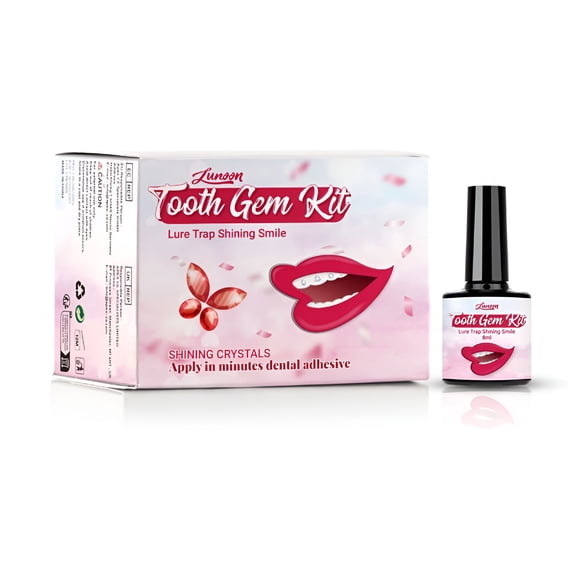 RAGUPEL Diy Tooth Gem Kit - Teeth Gems Kit for Tooth, Crystals Teeth Jewelry Kit with More Gems, Fashionable Professional Tooth Gems for Teeth