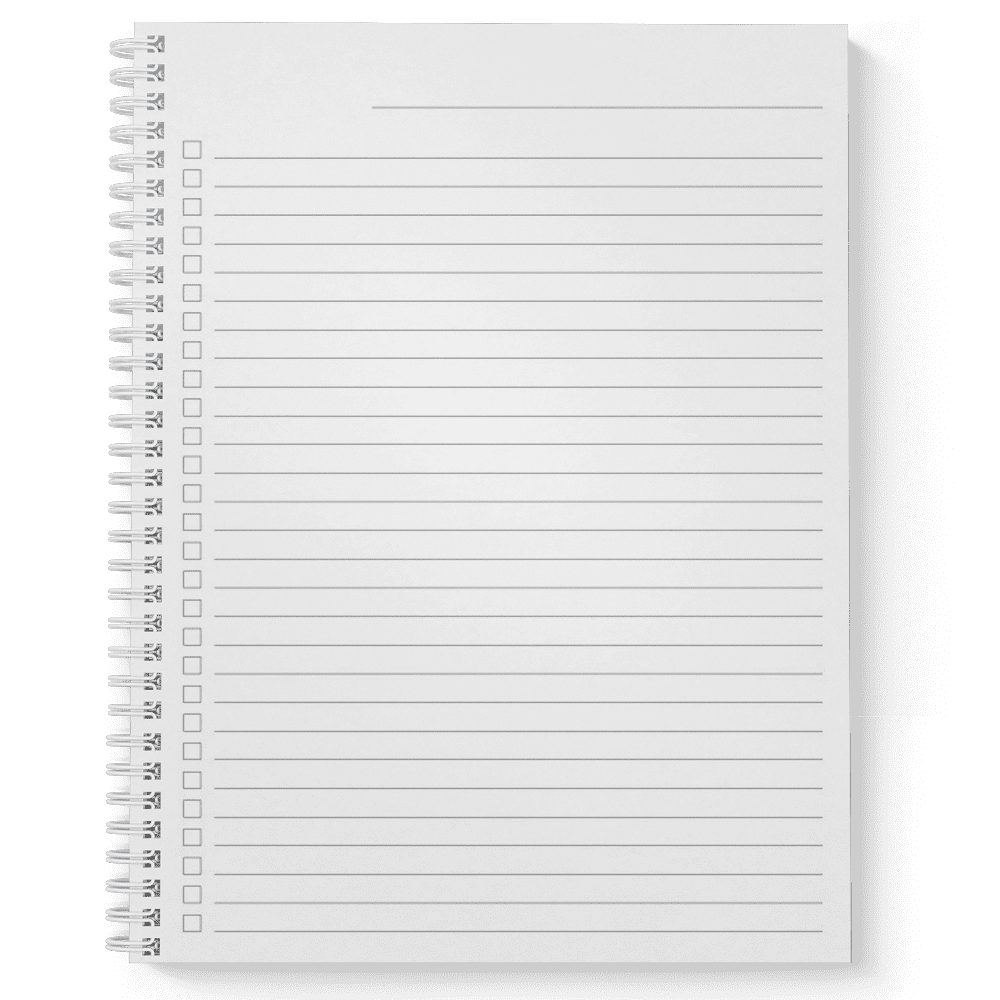 Fun Fact I Really Don't Care Spiral Notebook - 8.5x11, 120 College Ruled Pages, Gloss Cover