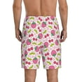 thumbnail image 2 of Yiaed Strawberry And Cheery for Men's Soft Sleep Pajama Short Lounging Pajama Shorts-XX-Large, 2 of 8