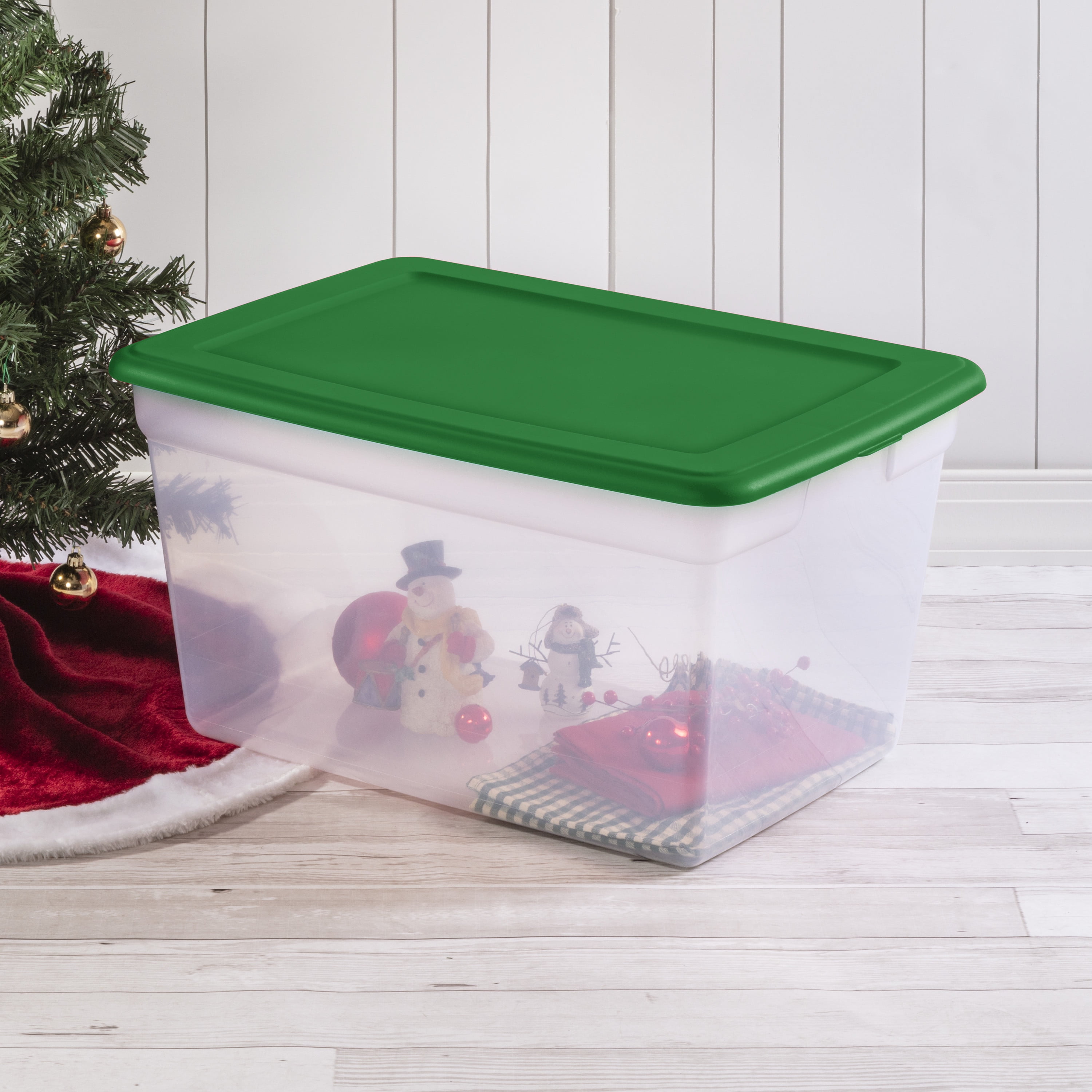 Sterilite christmas online storage totes