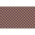 thumbnail image 7 of Naloa Mardi Gras Plaid Canvas Backpack for Men Women Rucksack Casual Travel Daypack College Tote Satchel Bookbag for Teens-Small, 7 of 7