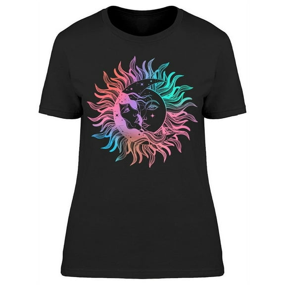 Sun Eclipse Graphic T-Shirt Women -Image by Shutterstock, Female x-Large