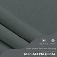thumbnail image 5 of Outsunny 8' x 4' Retractable Awning, Non-Screw, Dark Gray, 5 of 9