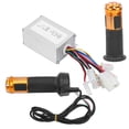 thumbnail image 3 of Alta Confiabilidad Fácil de Almacenar el Controlador de Cepillo de Controlador de 24V 250W, Kit de Agarre del Acelerador del Controlador, Scooter de Bicticleta Eléctrica, 3 of 7