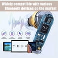 thumbnail image 2 of Auriculares True Wireless EOQIFJM Bluetooth 5.3 con micrófono IPX7 blancos, 2 of 8