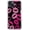 Bold Pink Lip, variant on Smile Face Sticker Style Case for iPhone 14/13, Holographic Smile Face, Soft TPU Bumper Cover for iPhone 14/13